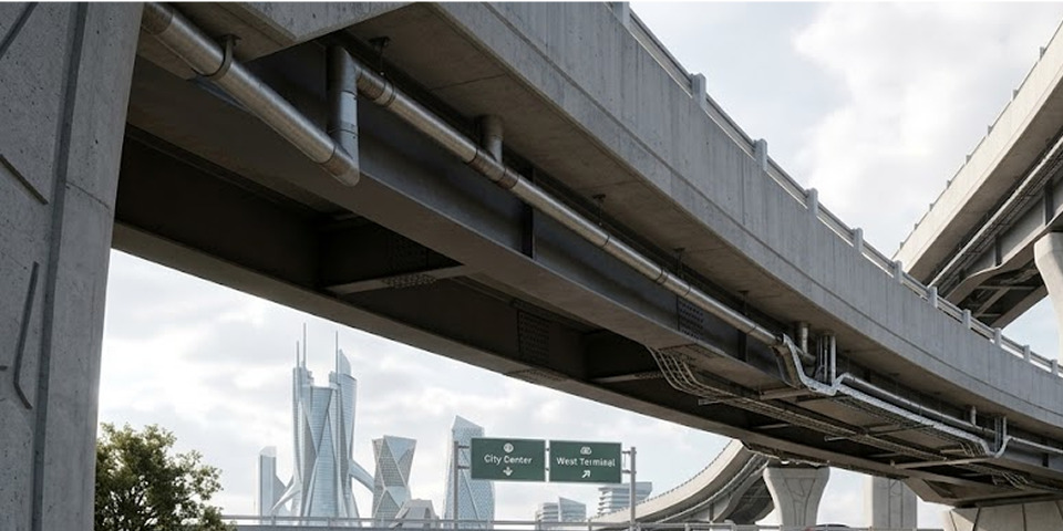 Intermediate : Steel Composite Bridge as per IRC 22 