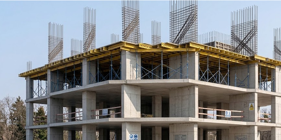 MIDAS Gen: RC building Design as per IS 456: 2000 