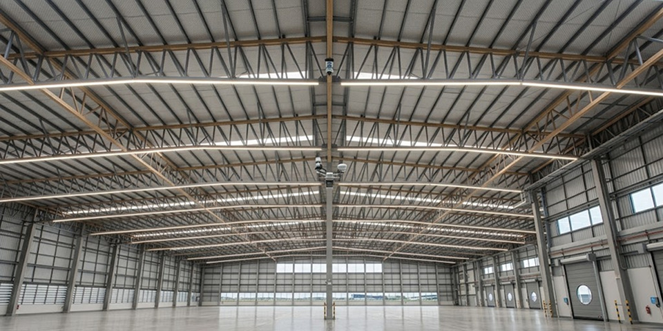 MIDAS nGen: Steel Structure (Warehouse) 