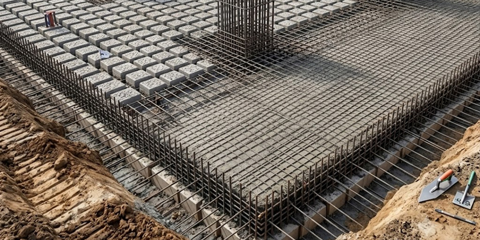 Raft Foundation-Volume Element 
